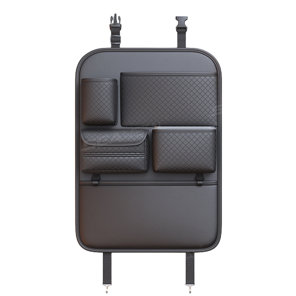 Sac de rangement voiture Rhombus – Organisateur de dossier de siège avec poches multiples