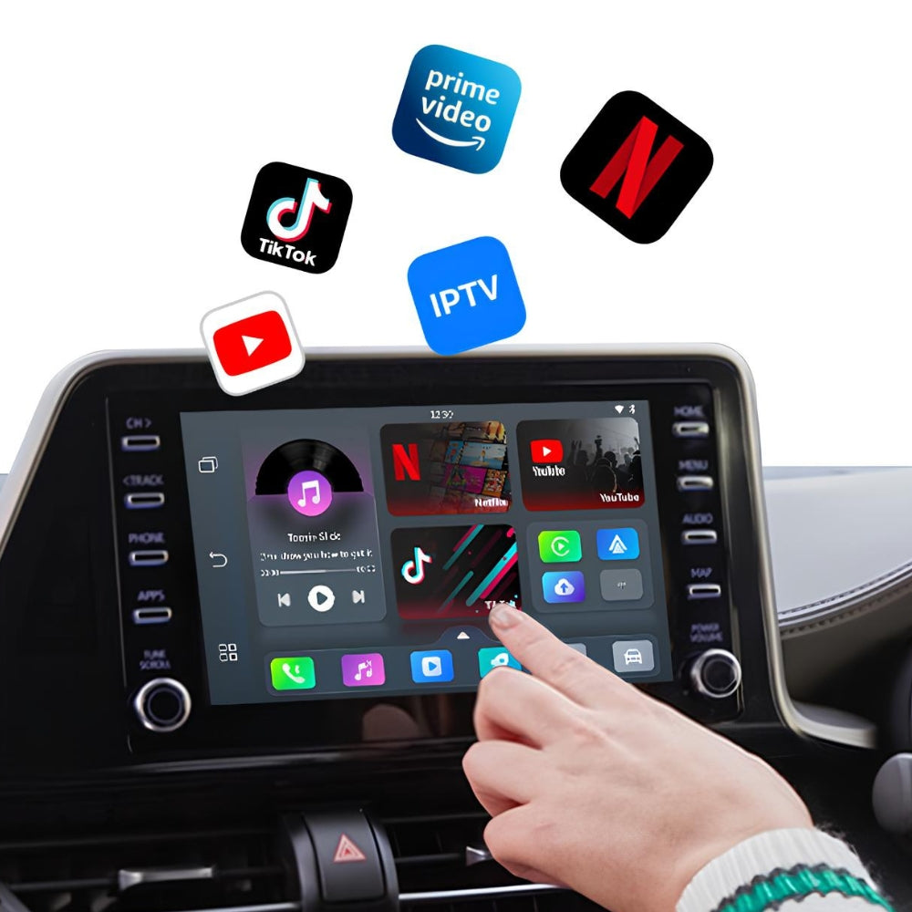Box multimédia voiture OTTOCAST Play2Video Pro – Adaptateur CarPlay et Android Auto sans fil